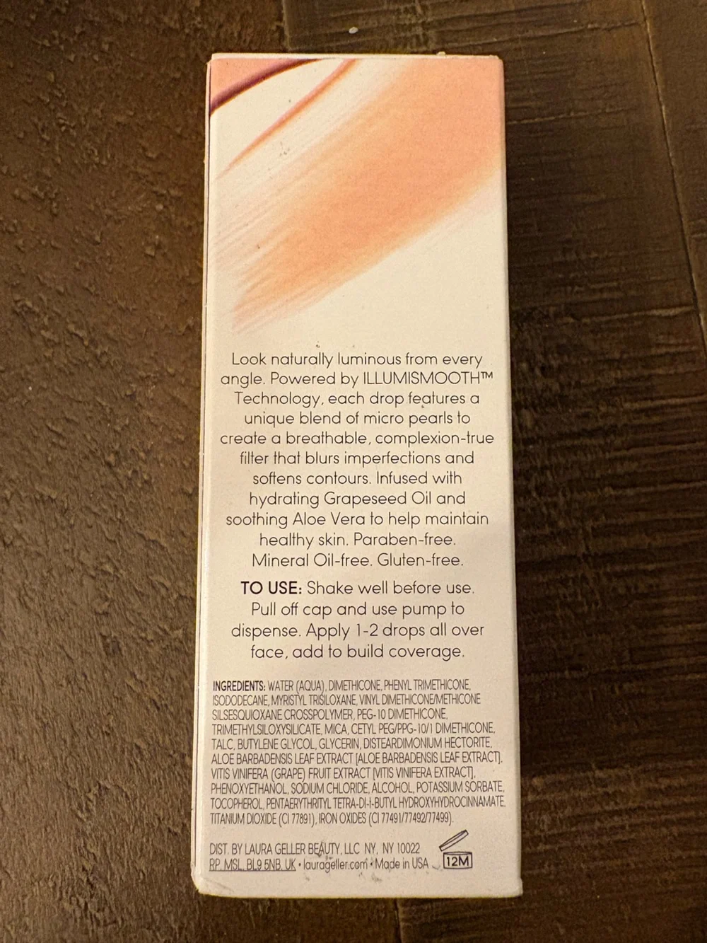 Laura Geller Filter First Luminous Foundation - Peach Pink